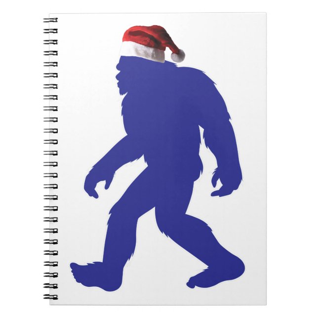 Santa-Bigfoot Notizblock (Vorderseite)