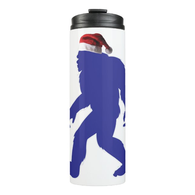 Santa-Bigfoot Thermosbecher (Vorderseite)