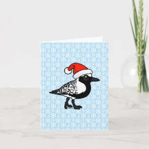 Santa-Black-Blog-Plover Feiertagskarte