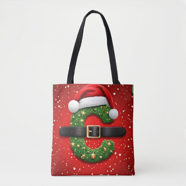 Santa Brief C Mit Weihnachtskranz Dekor 🎁 (Vorderseite)