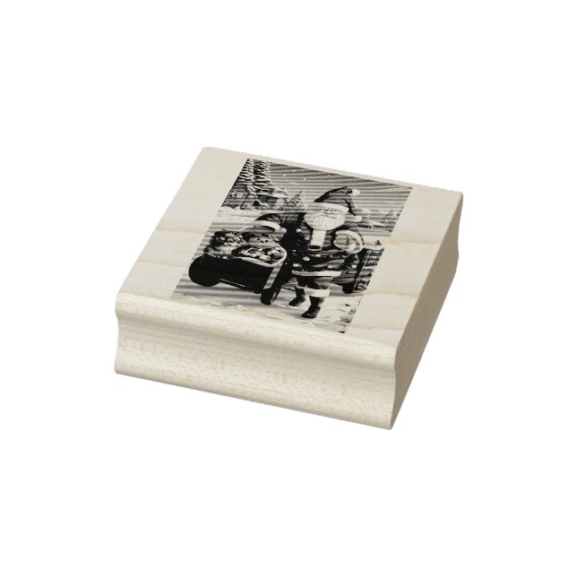 Santa Briefmarke Pad Gummistempel (Stempel)