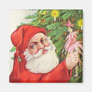 Santa Brings gibt Vintages Magnet
