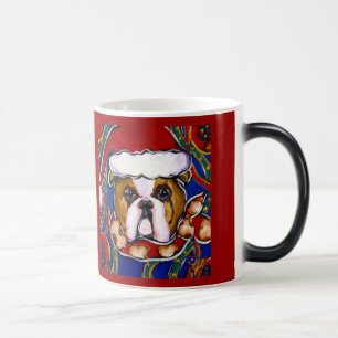 Santa Bulldog Tasse