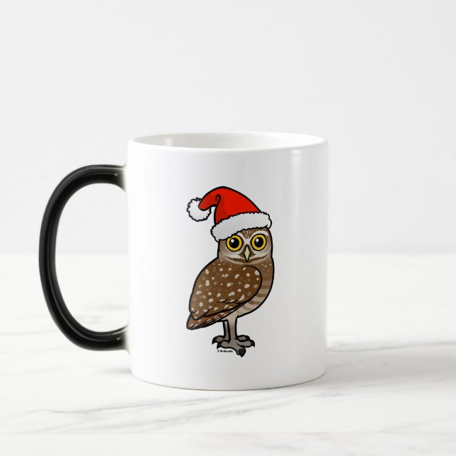 Santa Burrowing Owl Verwandlungstasse (Links)