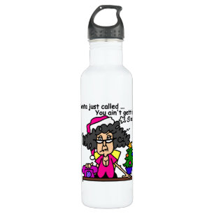 Santa Called Edelstahlflasche