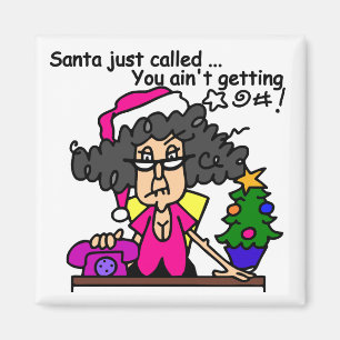 Santa Called Magnet