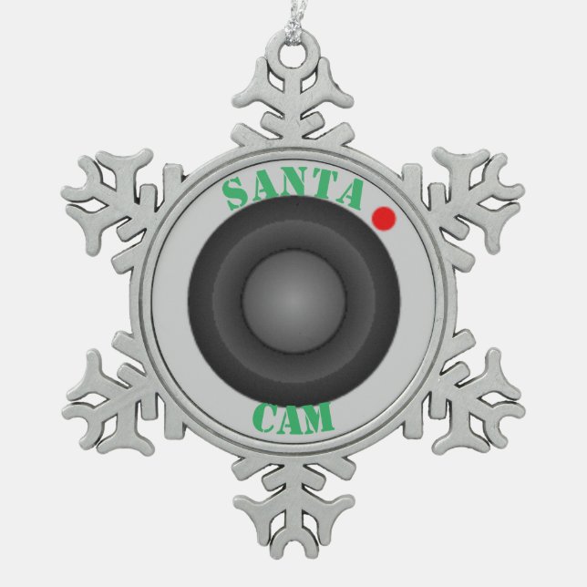 Santa Cam Ornament (Vorderseite)