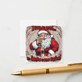 Santa Came Twice! Begleitkarte