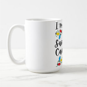 Santa Came Zweimal Erwachsene Pun Familie Weihnach Kaffeetasse