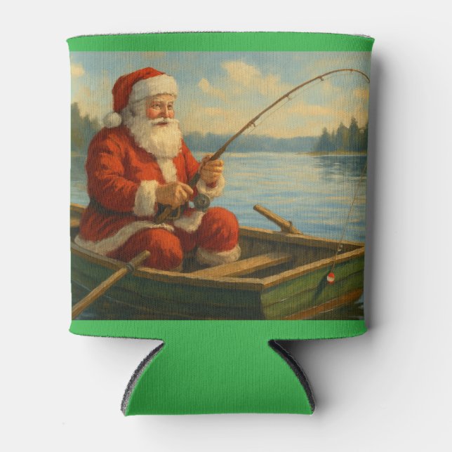 Santa Can Cooler Collection: Hunting/Fishing Dosenkühler (Vorderseite)