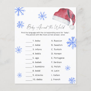 Santa Cap - Baby in der Welt
