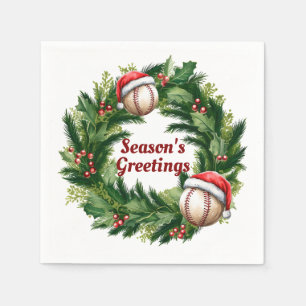 Santa Cap Baseball individuell anpassbar Serviette