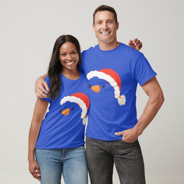 Santa Cap T-Shirt (Unisex)