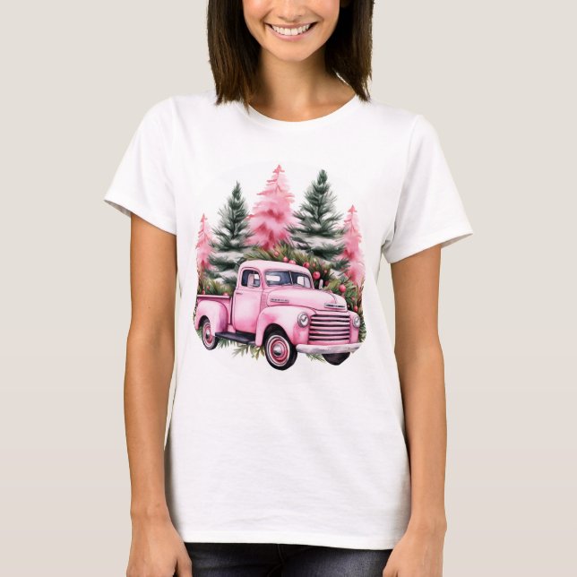 Santa Car T-Shirt (Vorderseite)