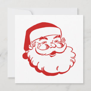 Santa Card Feiertagskarte