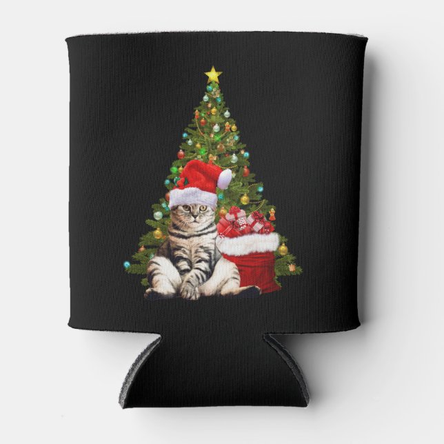 Santa Cat Dosenkühler (Vorderseite)