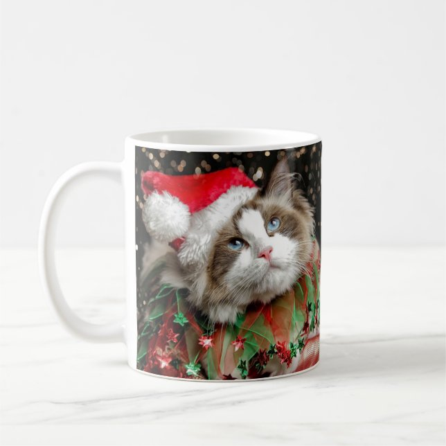 Santa Cat Kaffeetasse (Links)
