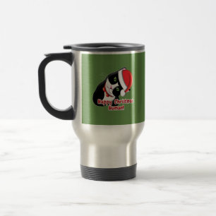 Santa Cat Reisebecher