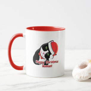 Santa Cat Tasse
