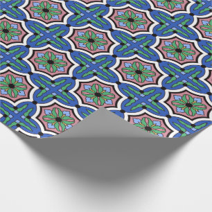 Santa Catalina Island Fliesen Design Geschenkpapier