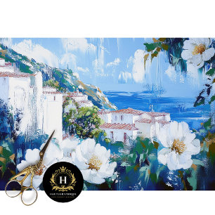 Santa Catalina Island Kalifornien Decoupage  Seidenpapier