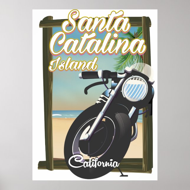 Santa Catalina Island, Kalifornien USA Poster (Vorne)