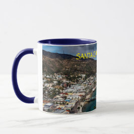 Santa Catalina PanoramicIsland Tasse