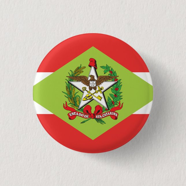 Santa Catarina, Schaltfläche "Brasilianische Staat Button (Vorderseite)