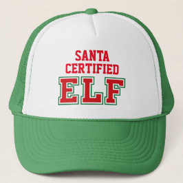 Santa Certified Elf Truckerkappe