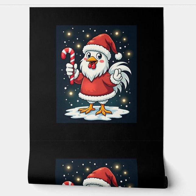 Santa Chicken Joy Tapete (Abrollen)