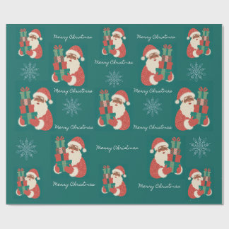 Santa Christmas  Geschenkpapier