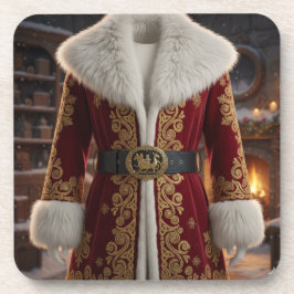 Santa Christmas Suit - Festive Getränkeuntersetzer
