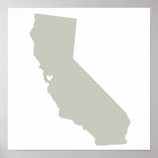 Santa Clara, California Liebe Poster