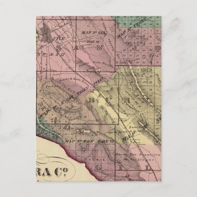 Santa Clara Co Postkarte (Vorderseite)