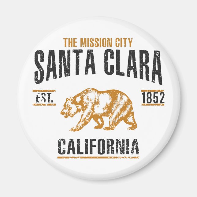 Santa Clara Magnet (Vorne)