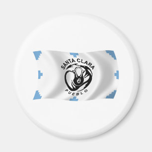 Santa Clara Pueblo Flag Magnet
