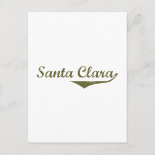 Santa Clara Revolution in Shirts Postkarte