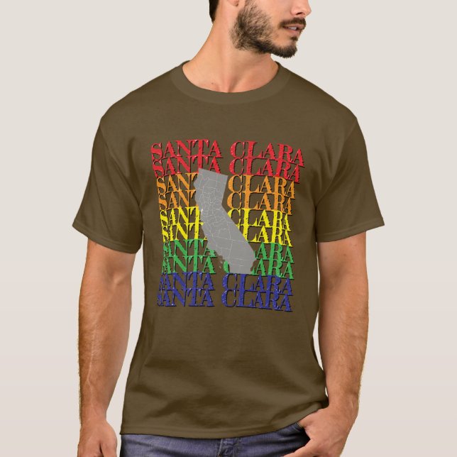 Santa Clara T-Shirt  (Vorderseite)