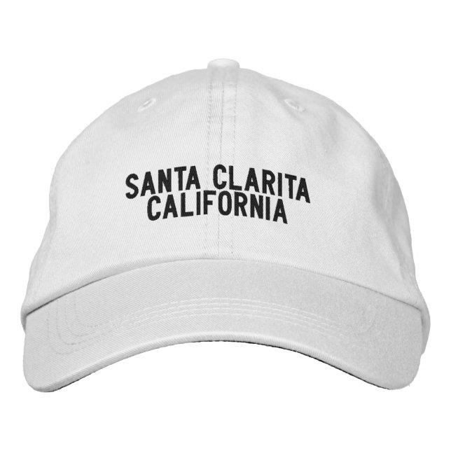 Santa Clarita California Hat Bestickte Baseballkappe (Vorderseite)