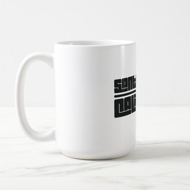 Santa Clarita - California Kaffeetasse (Links)