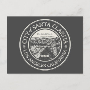 SANTA CLARITA KALIFORNIEN POSTKARTE