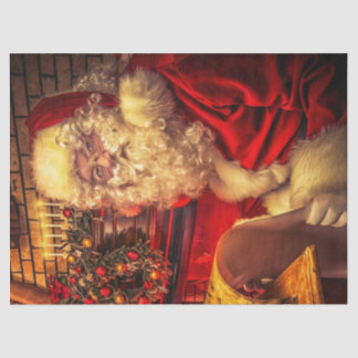 Santa Claus 4 Seidenpapier