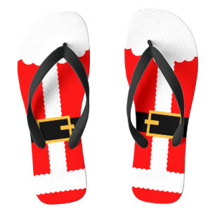 Santa Claus Anzug Flip Flops
