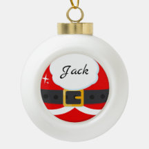 Santa Claus Anzug mit Namen