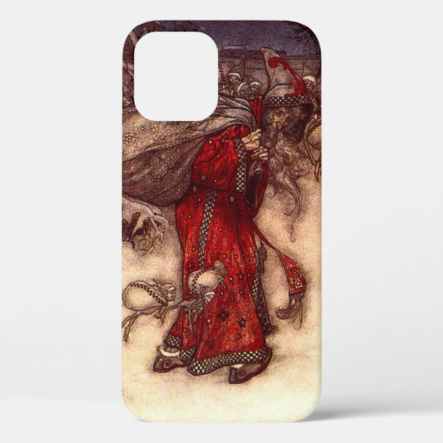 Santa Claus Arthur Rackham Case-Mate iPhone Hülle (Rückseite)