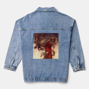 Santa Claus Arthur Rackham Jeansjacke