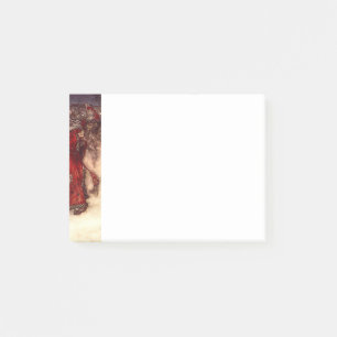 Santa Claus Arthur Rackham Post-it Klebezettel