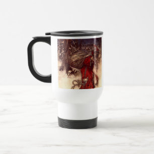 Santa Claus Arthur Rackham Reisebecher