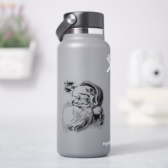 Santa Claus Aufkleber (HydroFlask)