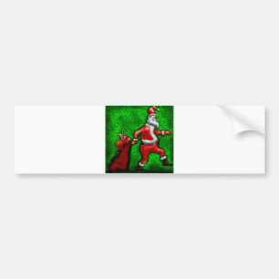 Santa Claus Autoaufkleber